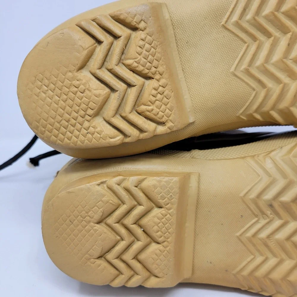Sorel‎ Manitou Vintage Made in Canada Winter Boots Womens 10 Tan Leather Rubber